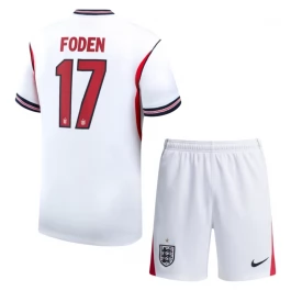 Engeland Foden 17 Thuistenue WK 2026 Kind