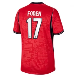 Engeland Foden 17 Uitshirt WK 2026