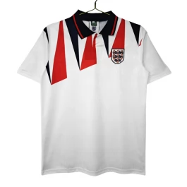 Engeland Thuisshirt Retro 1992 Voetbaltenue