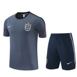 Engeland Trainingsshirt en Shorts 2026-27 Grijs Engeland Trainingsshirt en Shorts 2026-27 Grijs