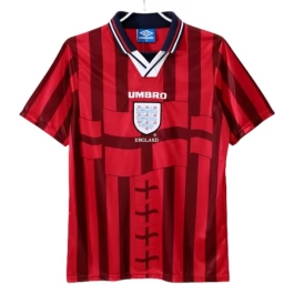 Engeland Uitshirt Retro 1998 Voetbaltenue