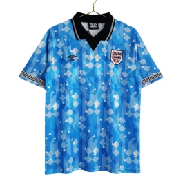 Engeland Voetbaltenue Retro 1990 Third Shirt