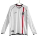 Engeland Voetbaltenue Retro 2002 Thuisshirt - L/S