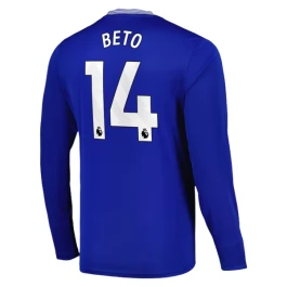 Everton Beto 14 Thuisshirt 2024-2025 L/S Voetbaltenue