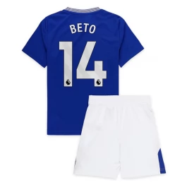 Everton Beto 14 Thuisshirt Kids 2024-2025 Voetbaltenue