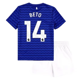Everton Beto 14 Thuisshirt Kids 2025-2026 Voetbaltenue
