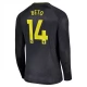 Everton Beto 14 Uitshirt 2024-2025 L/S Voetbaltenue