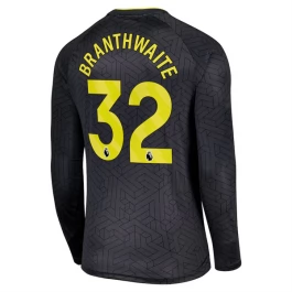 Everton Branthwaite 32 Uitshirt 2024-2025 L/S Voetbaltenue