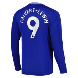 Everton Calvert-Lewin 9 Thuisshirt 2024-2025 L/S Voetbaltenue