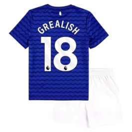 Everton Grealish 18 Thuisshirt Kids 2025-2026 Voetbaltenue