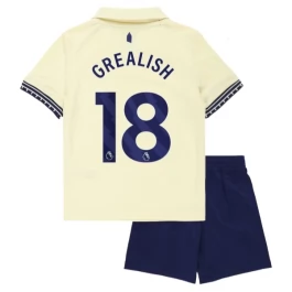 Everton Grealish 18 Uitshirt Kids 2025-2026 Voetbaltenue