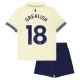 Everton Grealish 18 Uitshirt Kids 2025-2026 Voetbaltenue