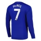 Everton McNeil 7 Thuisshirt 2024-2025 L/S Voetbaltenue