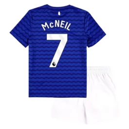 Everton McNeil 7 Thuisshirt Kids 2025-2026 Voetbaltenue
