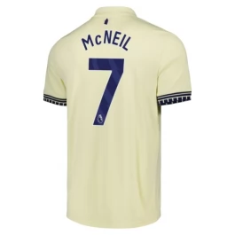 Everton McNeil 7 Uitshirt 2025-2026 Voetbaltenue
