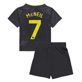 Everton McNeil 7 Uitshirt Kids 2024-2025 Voetbaltenue
