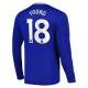 Everton Young 18 Thuisshirt 2024-2025 L/S Voetbaltenue