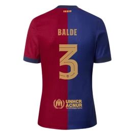 FC Barcelona Balde 3 Thuisshirt 2024-2025 Voetbaltenue