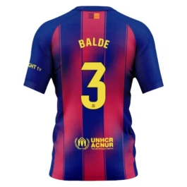 FC Barcelona Balde 3 Thuisshirt 2025-2026 Voetbaltenue