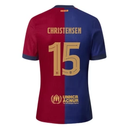 FC Barcelona Christensen 15 Thuisshirt 2024-2025 Voetbaltenue