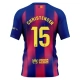 FC Barcelona Christensen 15 Thuisshirt 2025-2026 Voetbaltenue