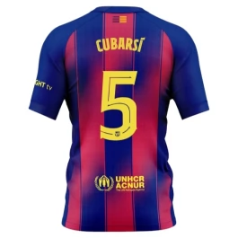 FC Barcelona Cubarsí 5 Thuisshirt 2025-2026 Voetbaltenue