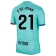 FC Barcelona F.De Jong 21 Third Shirt 2023-2024 Voetbaltenue