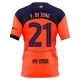 FC Barcelona F.De Jong 21 Third Shirt 2025-2026 Voetbaltenue
