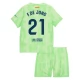 FC Barcelona F.De Jong 21 Third Shirt Kids 2024-2025 Voetbaltenue