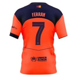 FC Barcelona Ferran 7 Third Shirt 2025-2026 Voetbaltenue