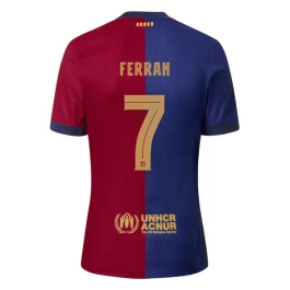 FC Barcelona Ferran 7 Thuisshirt 2024-2025 Voetbaltenue