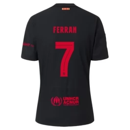 FC Barcelona Ferran 7 Uitshirt 2024-2025 Voetbaltenue