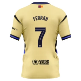 FC Barcelona Ferran 7 Uitshirt 2025-2026 Voetbaltenue