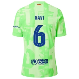 FC Barcelona Gavi 6 Third Shirt 2024-2025 Voetbaltenue