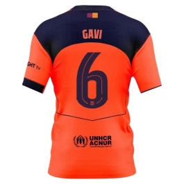 FC Barcelona Gavi 6 Third Shirt 2025-2026 Voetbaltenue