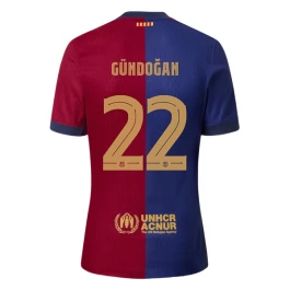 FC Barcelona Gündoğan 22 Thuisshirt 2024-2025 Voetbaltenue