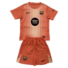 FC Barcelona Keeper Thuisshirt Kids Fourth 2025-2026 Voetbaltenue