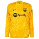 FC Barcelona Keeper Uitshirt 2024-2025 L/S Voetbaltenue