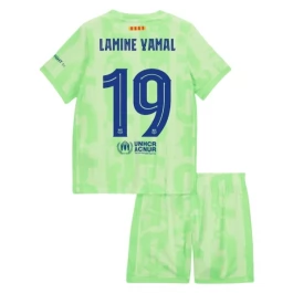 FC Barcelona Lamine Yamal 19 Third Shirt Kids 2024-2025 Voetbaltenue
