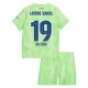 FC Barcelona Lamine Yamal 19 Third Shirt Kids 2024-2025 Voetbaltenue