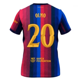 FC Barcelona Olmo 20 Thuisshirt 2026-2027 FC Barcelona Olmo 20 Thuisshirt 2026-2027