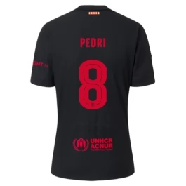 FC Barcelona Pedri 8 Uitshirt 2024-2025 Voetbaltenue