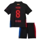 FC Barcelona Pedri 8 Uitshirt Kids 2024-2025 Voetbaltenue