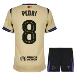 FC Barcelona Pedri 8 Uitshirt Kids 2025-2026 Voetbaltenue