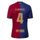 FC Barcelona R.Araujo 4 Thuisshirt 2024-2025 Voetbaltenue