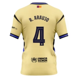 FC Barcelona R.Araujo 4 Uitshirt 2025-2026 Voetbaltenue