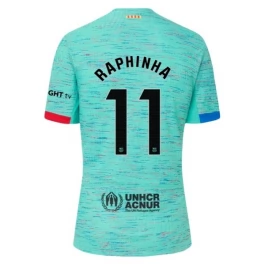 FC Barcelona Raphinha 11 Third Shirt 2023-2024 Voetbaltenue