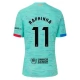 FC Barcelona Raphinha 11 Third Shirt 2023-2024 Voetbaltenue