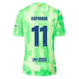 FC Barcelona Raphinha 11 Third Shirt 2024-2025 Voetbaltenue