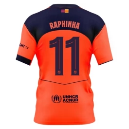 FC Barcelona Raphinha 11 Third Shirt 2025-2026 Voetbaltenue